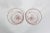 Vintage Pink Glass Clear Stem Wine Glasses Large Goblet Denby Aurora Rose Glass Krosno Water- A Pair For Sale - Image 6 of 6