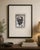 Mid-Century Modern Sergo Chakhoiants Original Expressionist Portrait Drawing For Sale - Image 3 of 3