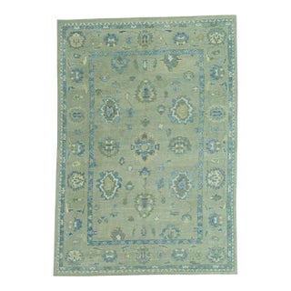 Turkish Oushak Rug 8'7" x 12'2" #19031 For Sale
