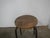 Brown Beech and Iron Foot Stool, 1960s For Sale - Image 8 of 9