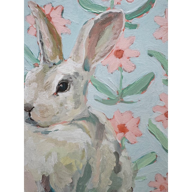 Expressionism "Bunny Iii" Painting by Erin Tapp For Sale - Image 3 of 8