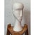 Sculpture Materials Early 2000s Modern White Plaster Figural Head Sculpture For Sale - Image 7 of 7