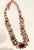 Bochic “Capri” Vintage Red Ruby & Yellow Sapphire Necklace Set in 18K & Silver For Sale - Image 9 of 11