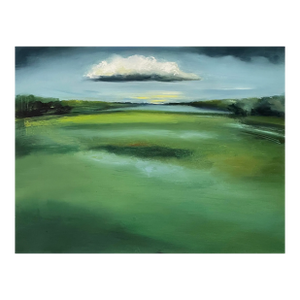 Carolyn Levy Cloud Landscape Oil Painting