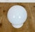 Vintage White Porcelain Ceiling Light, 1970s For Sale - Image 4 of 11