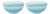 Barren 9.75" Alabaster Glass Bowls, Set of 2 For Sale