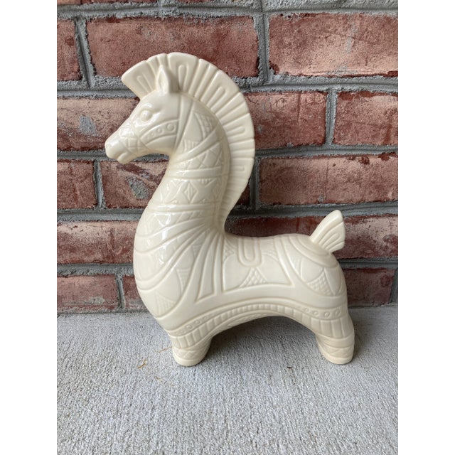 Vintage Italian Ceramic Horse For Sale - Image 13 of 13