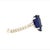 Sapphire Diamond Ring Size 6.5 14k Gold 2.77 TCW Certified For Sale - Image 10 of 11