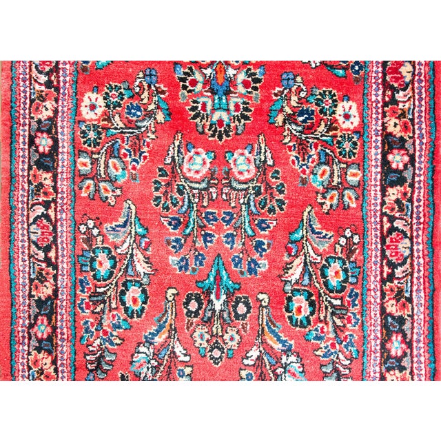 Early 20th Century Sarouk Runer For Sale - Image 9 of 15