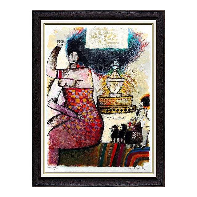 Late 20th Century Le Puits de Jacob, Theo Tobiasse For Sale