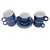 Vintage 1960s Mid-Century Modern Alfred Meakin “Palma” Blue & White Dinnerware Set Service for 4+, Staffordshire England, English Ironstone, 26 Pieces For Sale - Image 10 of 12
