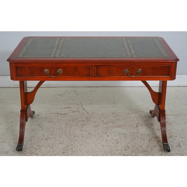 Age: Approx: 40 Years Old Details: Ball & Claw Feet Brass Capped Feet & Casters Dovetailed Drawer Construction Fine Carved...