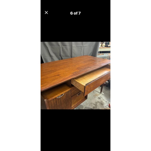 Hooker Furniture desk. Mid Century modern. Good condition for age. Some minor reconditioning was done. All drawers work I...