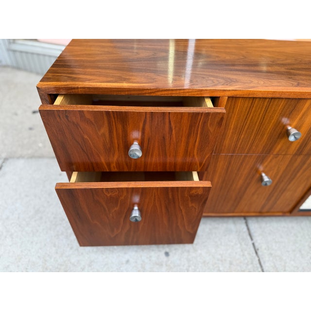 One-of-a-Kind Herman Miller for George Nelson Style Mid-Century Modern Desk Unit For Sale - Image 17 of 18