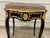 Wood 1960s Louis XV Style Side Table Gilt Bronze Accent, Custom Made For Sale - Image 7 of 10