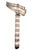Mid 20th Century Petitot Monumental 53" Ht Pair of French Modernist Sconces Glass Rod & Nickel Bronze For Sale - Image 12 of 16