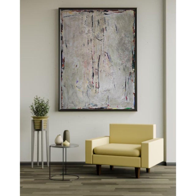 Natalia Vypritskaia, Layers: Silence Between, Texture Paste on Canvas For Sale - Image 11 of 11