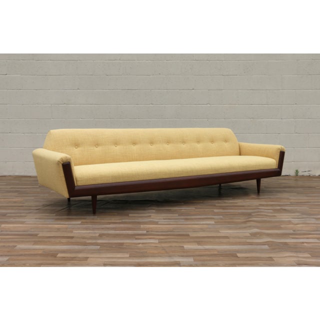 Mid-Century Modern Adrian Pearsall Style Walnut Sofa, Circa 1960s For Sale - Image 10 of 18