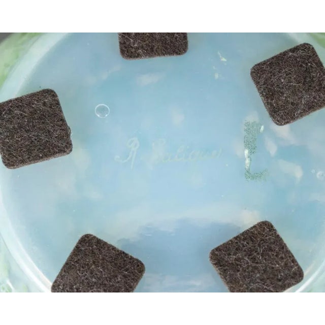 Opalescent Perruches Vase by René Lalique, 1919 For Sale - Image 4 of 7