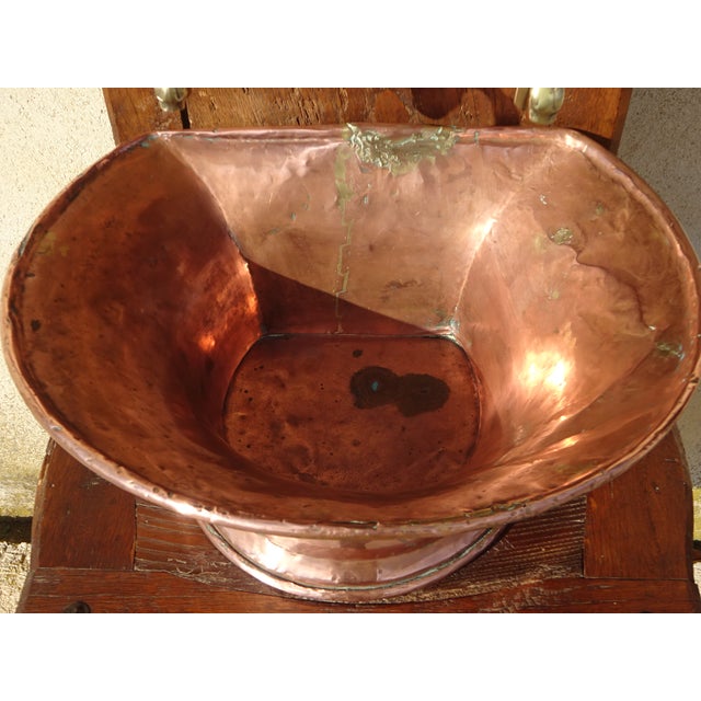 Antique Copper Fountain on Oak Base For Sale - Image 11 of 18