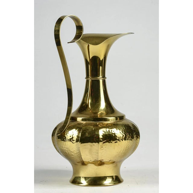 1990s Vase in Hand-Beaten Brass by B. Bellotto, Italy, 1990 For Sale - Image 5 of 9