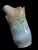 Ceramic Signed 1970s Blue Hand Build Coil Mid Century Stoneware Vase / 70s Organic Art Vessel /Modernist Ceramic Art Studio Pottery For Sale - Image 7 of 9