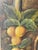 Glass Gorgeous 20 Th C Italian Handpainted Mirror With Fruits Floweers For Sale - Image 7 of 10