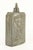 A RARE early pewter flask The decoration in relief on both sides feature and dynamic hunting scene with a horseman with...