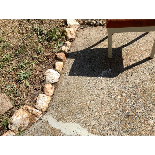 1970s Vintage Burnt Orange Steel Office Chair by Harter Corporation For Sale - Image 12 of 12