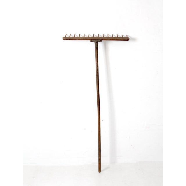 Early 20th Century Antique Wooden Hay Rake For Sale - Image 5 of 8
