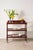 Victorian English Mahogany 3-Tier Trolley on Casters.