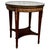 20th Century French Louis XVI Style Bronze, Round Marble & Oak Side Table For Sale - Image 15 of 18