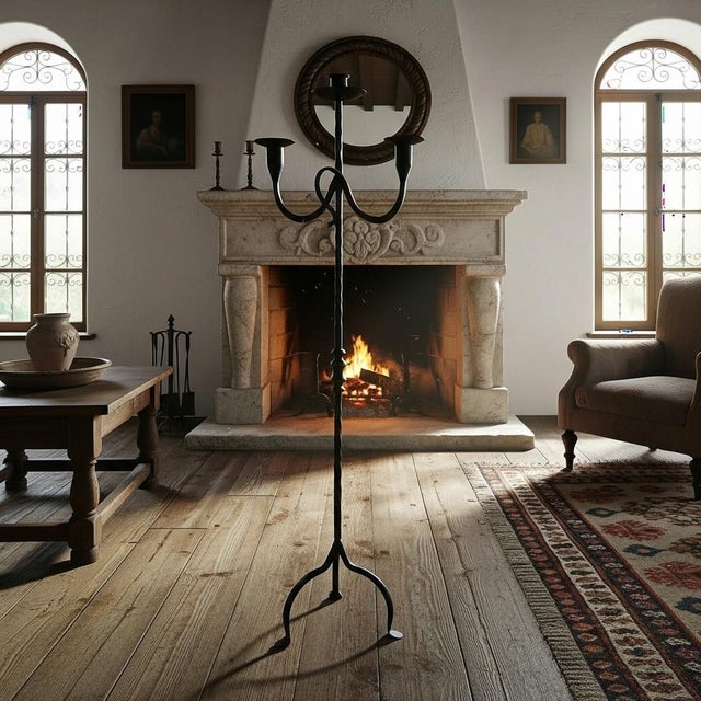 Graceful Curves & Customizable Finish: The 3-Arm Loop Candelabra ️ Add a personalized touch of elegance to your home with...