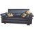 Vintage Illustrious Designer Ronn Jaffe Design Custom Bergamo Silk Down Sofas - A Pair Has Been Fabricated for Aristotle Onassis For Sale - Image 11 of 11