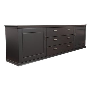 Black Wood Sideboard from Musterring For Sale