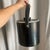 1960s Black Faux Alligator Ice Bucket For Sale - Image 5 of 5