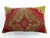 Late 20th Century Zabihi Collection Large Floor Size Red Turkish Rug Pillow For Sale - Image 5 of 5