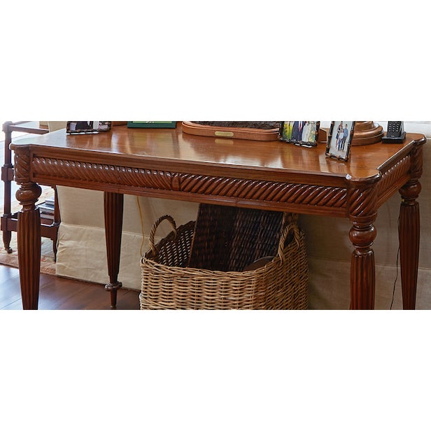 Robert Lighton Teak Console Sideboard With Drawers For Sale - Image 4 of 5