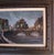 Vintage 53” Mid Century Cityscape Oil Painting Framed Signed For Sale - Image 4 of 5