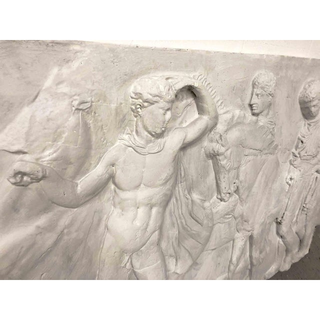 20th Century Parthenon Relief Elgin Marbles Cast Reproduction Sculpted
