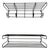 Vintage Coat Rack and Shoe Rack from Ikea, 1990s, Set of 2 For Sale