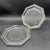 Anchor Hocking 5 Pc Place Setting Octagon Clear Anchor Hocking Dinner, Salad, Bowl, Cup/Saucer For Sale - Image 4 of 12
