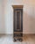 18th Century 18th Century Baroque Two-Part Cabinet with Black Finish and Blue Interior For Sale - Image 5 of 17