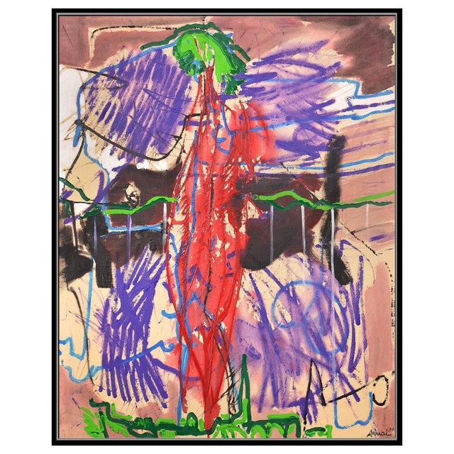 Abstract 1980s Mystic Interplay, François Arnal For Sale - Image 3 of 5