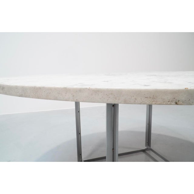 Stone Pk54 Dining Table by Poul Kjaerholm for EKC, Denmark, 1960s For Sale - Image 7 of 12