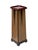 Art Deco Pedestal in Oak by E.G.C. Schubad, 1920s For Sale - Image 10 of 10