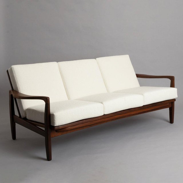 Mid-Century 3-Seater Sofa in Afromosia from Toothill, 1960s For Sale - Image 6 of 9