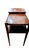 Traditional Vintage Mahogany Federal Style Side Two-Tiered Table For Sale - Image 3 of 5