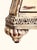 French Provincial Chest of Drawers • Distressed Cream Dresser • Caramel Marble Top •Carved Solid Wood • 3 Drawer Vintage Furniture For Sale In Naples, FL - Image 6 of 6
