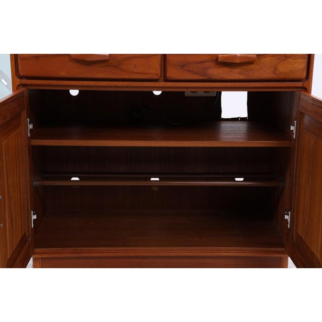 Brown Danish Teak Chest of Drawers from Uldum Møbelfabrik For Sale - Image 8 of 14